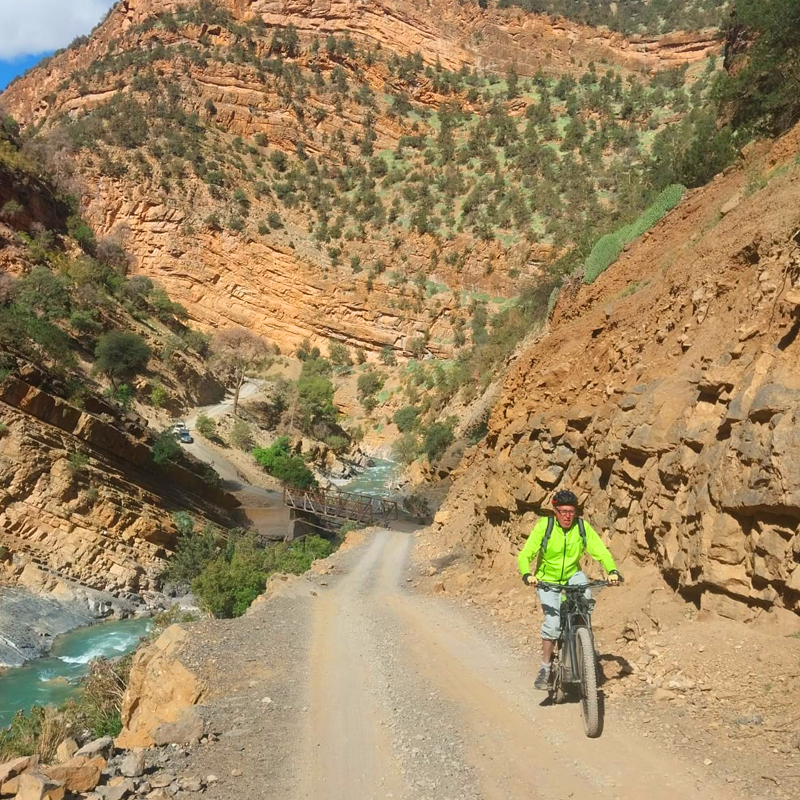 Circuit VTT Vallees Du Toubkal 8 Jours