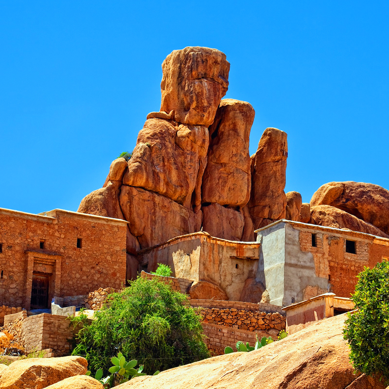 Randonnée A Tafraout et Djebel Lekst 8 Jours